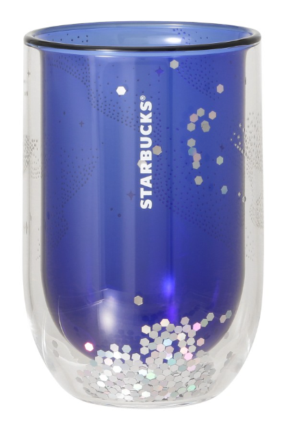 Starbucks Double Wall Heat-resistant Aurora Navy Glass