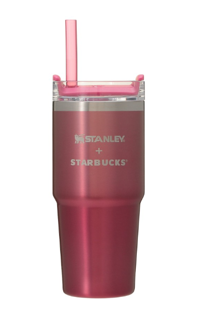 Starbucks Stanley 3WAY Cranberry Gradient Stainless Steel Tumbler