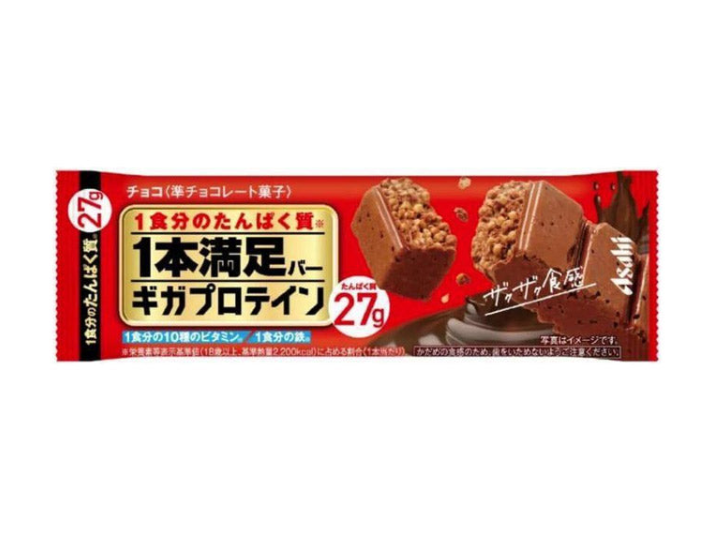 아사히 잇폰 만조쿠 바, 기가 프로틴, 초콜릿, 27g