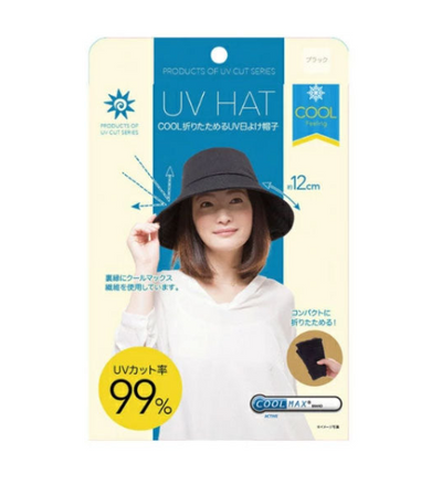 NEEDS Cool Foldable Sunhat Black