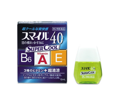 LION Smile 40 Ex Gold Cool Max Eye Drops
