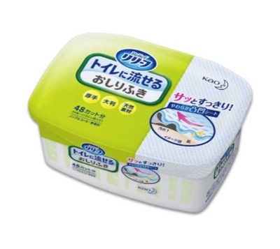KAO Relief Flushable Wipes