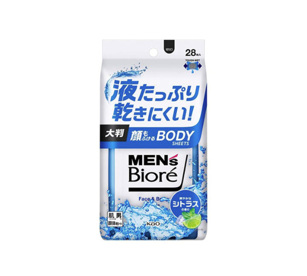 KAO Men's Bioré Ultra-Cool Body Sheets