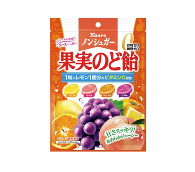 Kanro Sugar-Free Fruit Lozenges