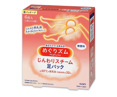 KAO MegRhythm Foot Pack (6 pcs)