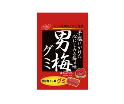 NOBEL Otoko Ume Plum Gummy Candy
