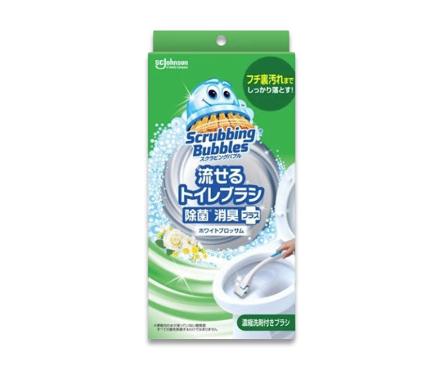 SC Johnson Scrubbing Bubbles Toilet Brush & Detergent Set