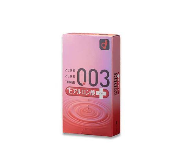 OKAMOTO 003 Hyaluronic Acid Plus Natural Condoms