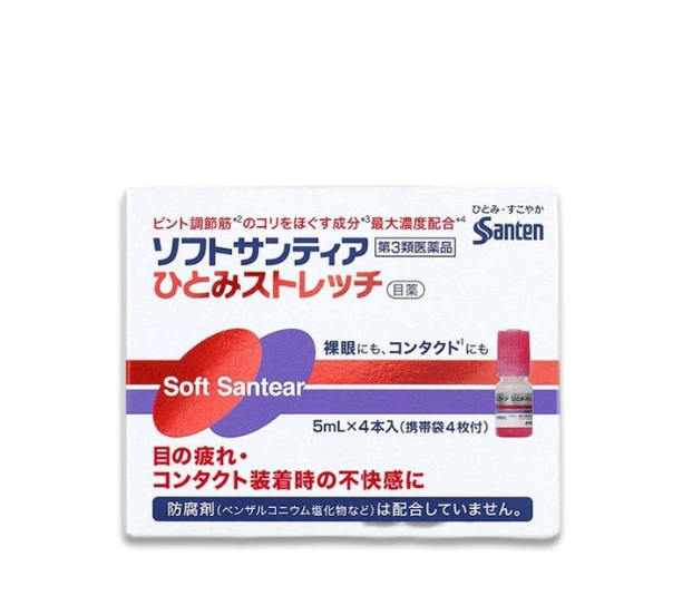 SANTEN Soft Suntear Eye Stretch Eye Drops