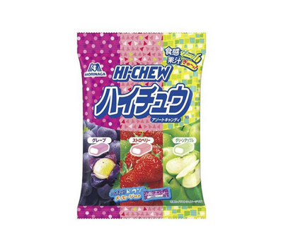 Morinaga Hi-Chew Fruit Chews (Grape, Strawberry, and Green Apple Mix)