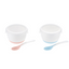 Richell Two-Piece Baby Bowl Set with Lid & Spoon