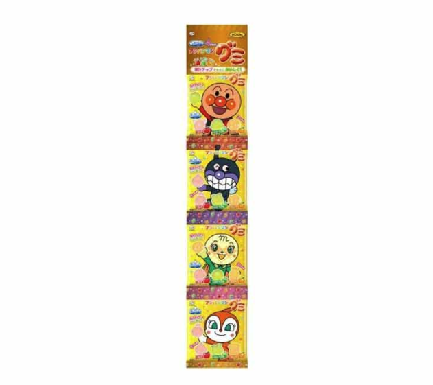 Fujiya 4-Pack Anpanman Gummy Candy