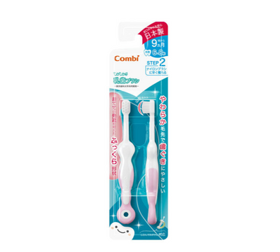 Combi Teteo 我的第一支牙齿刷婴儿牙刷（第 2 步）