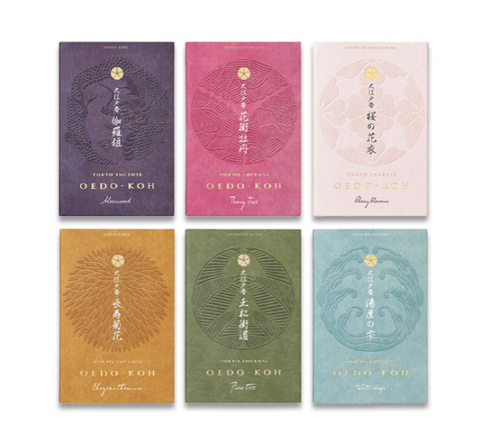 Oedo-Koh Collection of Incense from Nippon Kodo
