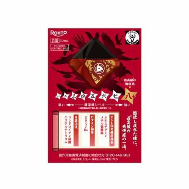 PREORDER Rohto Z! Naruto Eye Drops