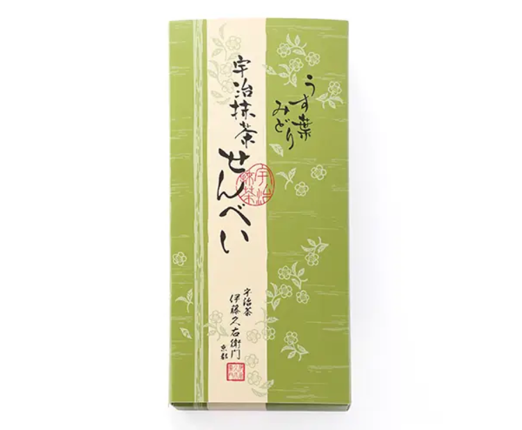 Itohkyuemon Usuha Midori Uji Matcha Rice Crackers
