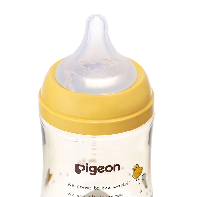 Pigeon SofTouch Nursing Bottle PPSU 160ml – Classic / Bear / Tree / Flower / Bird / Star