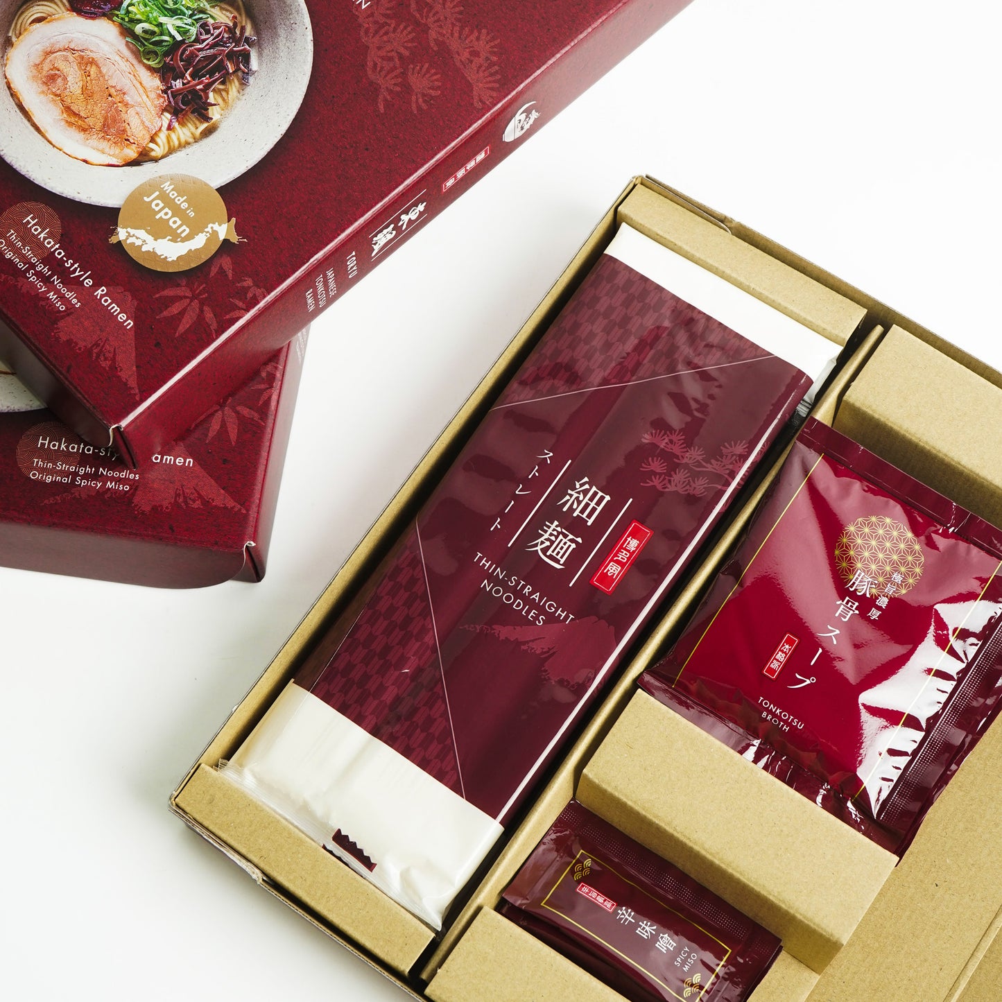 MIAUMALL ORIGINAL RAMEN Toryu Japanese Tonkotsu Ramen with Spicy Miso (5-Pack)