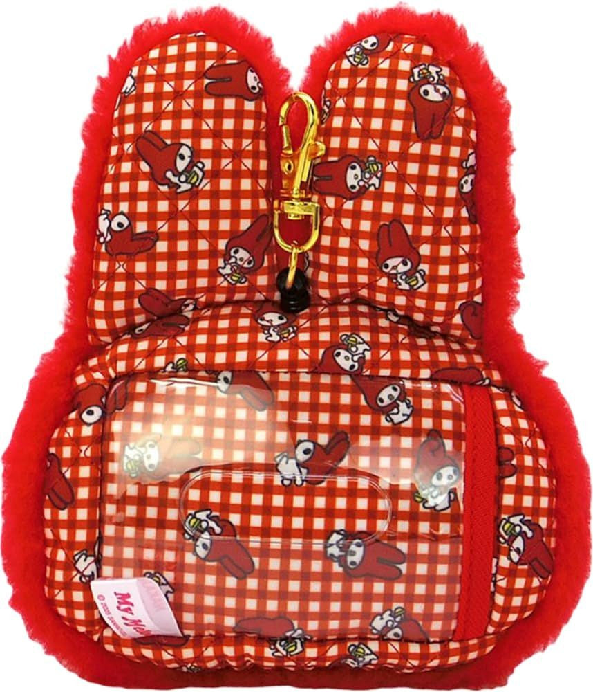 Sanrio My Melody Red Gingham Pass Case