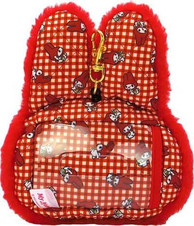 Sanrio My Melody Red Gingham Pass Case