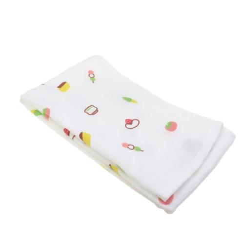 Iroha Nihon e - Sushi and Japanese Sweets Printed Sports Towel