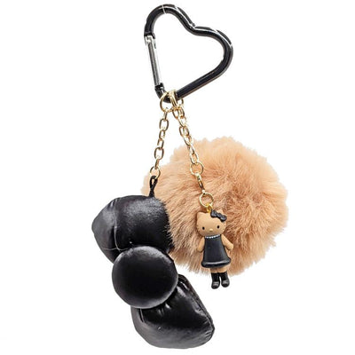 Sanrio Long Legged Hello Kitty Puff Charm