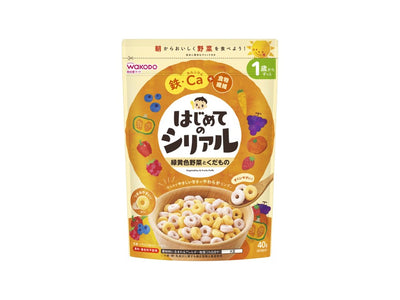 WAKODO My First Cereal Vegetables & Fruits Puffs