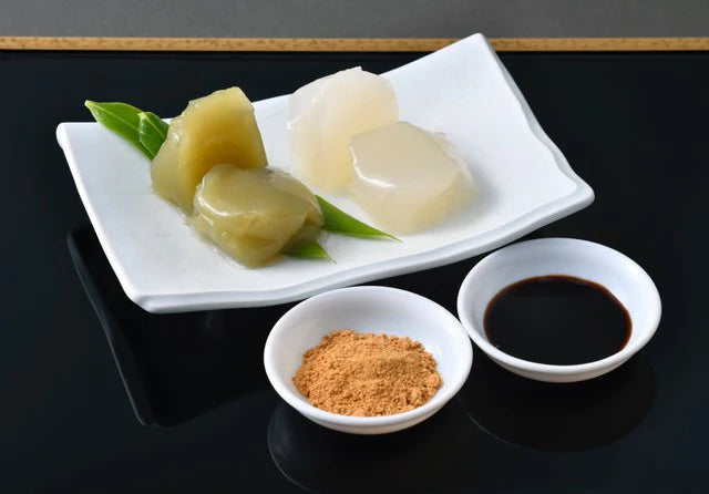 Kyoto Kuzumochi and Kuzusasa Mochi Set