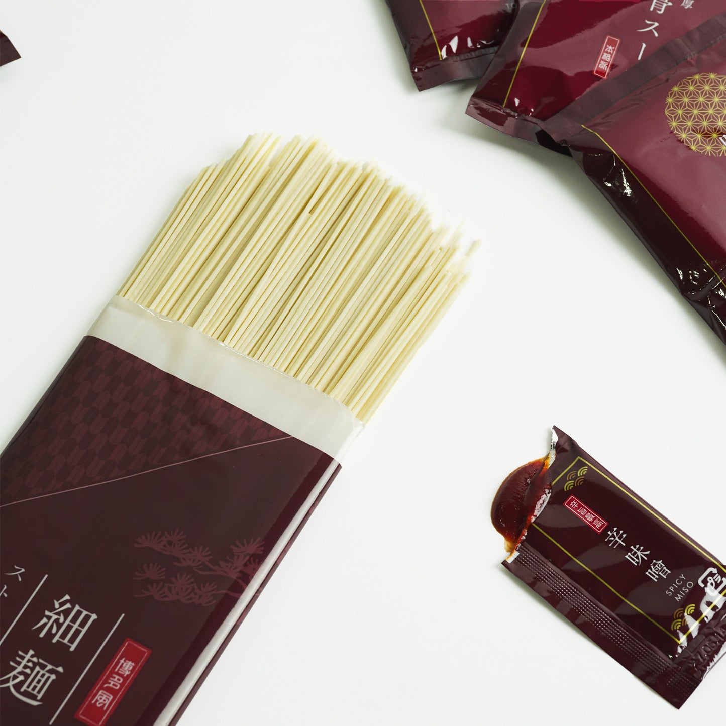 MIAUMALL ORIGINAL RAMEN Toryu Japanese Tonkotsu Ramen with Spicy Miso (5-Pack)
