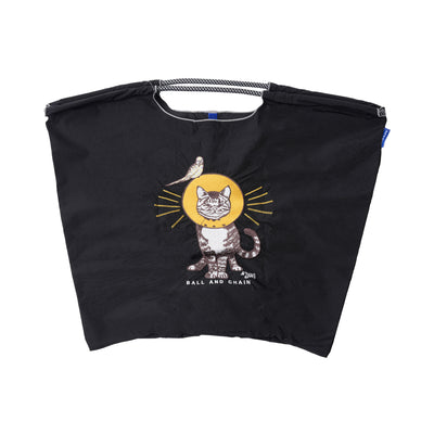 Ball &amp; Chain Embroidered Shopping Bag L Size