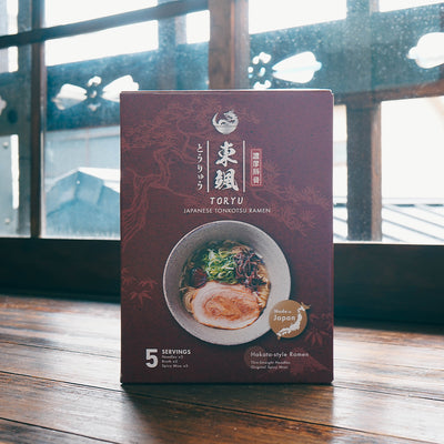 MIAUMALL ORIGINAL RAMEN Toryu Japanese Tonkotsu Ramen with Spicy Miso (5-Pack)