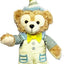 Disney Duffy & Friends From All of Us Standing Plush Badge Keychain