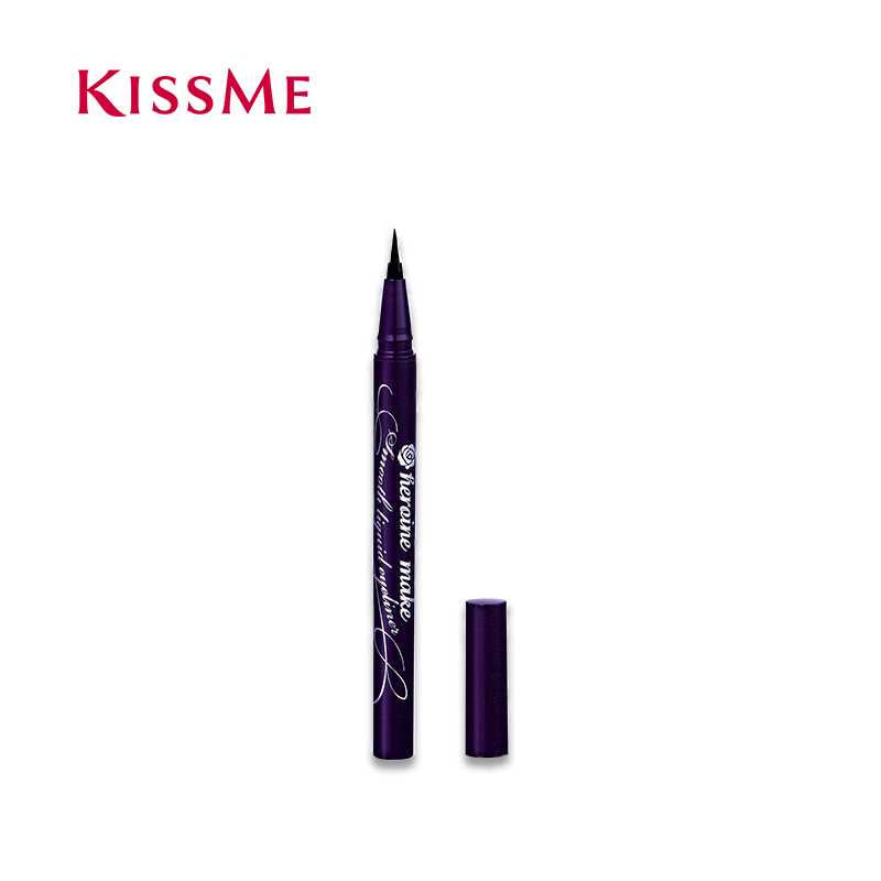 KISSME Heroine Make Smooth Liquid Eyeliner Super Keep 01 Dark Black