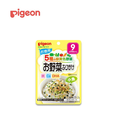 PIGEON 5种蔬菜香松调味饭配小沙丁鱼