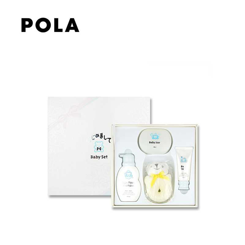 POLA "Nice to meet you" Baby Set