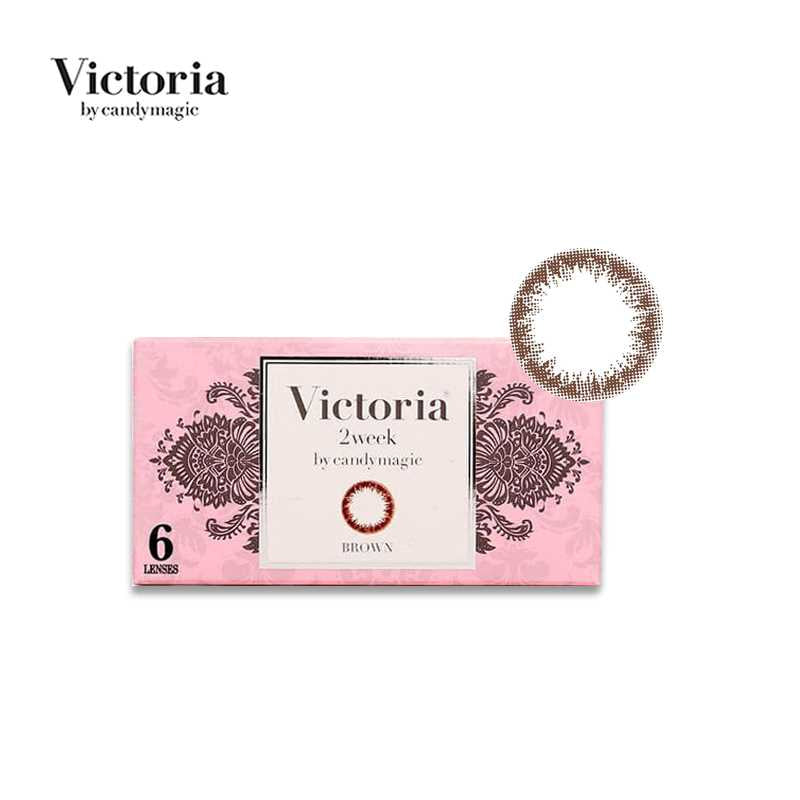 Victoria by Candy Magic 2-Week Brown Contact Lenses