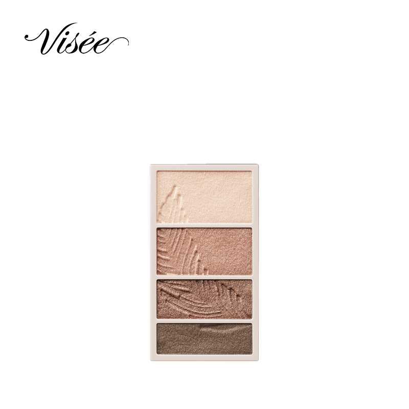 VISEE Riche My Nudie Eyes Eye Shadow Palette (BE-3 Medium Beige)