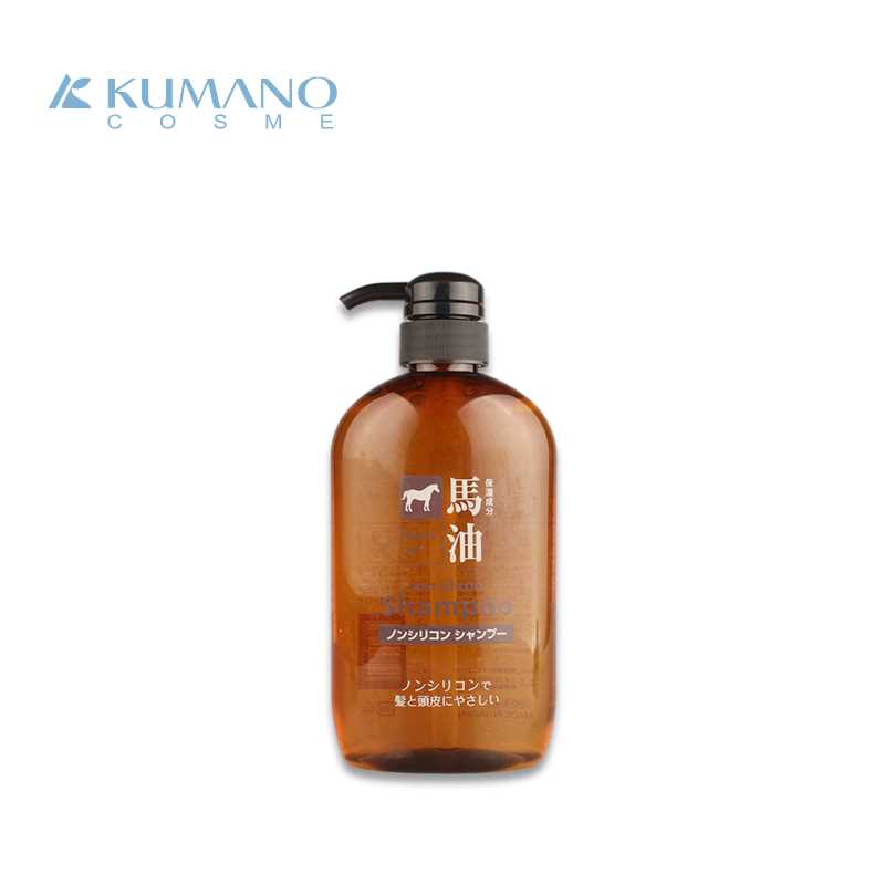 KUMANOYUSHI Horse Oil Non-Silicon Shampoo 600ml