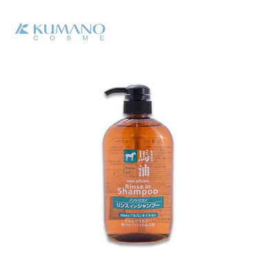 KUMANOYUSHI Horse Oil Rinse-in Shampoo 600ml