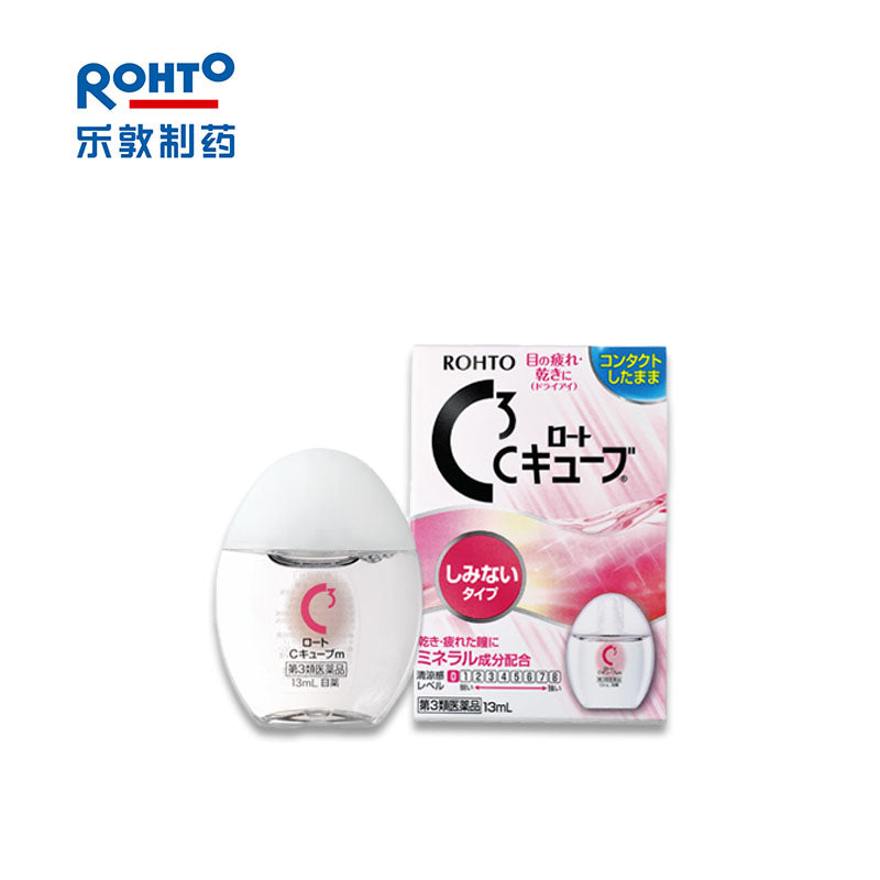 ROHTO C Cube Eye Drops (Non-Stinging)