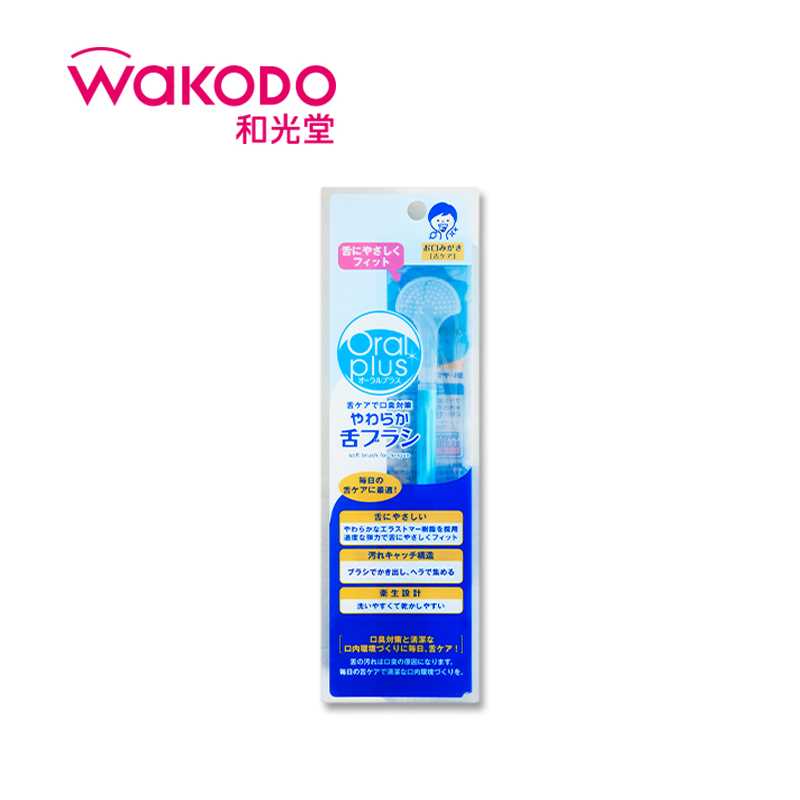 WAKODO Oral Plus Soft Tongue Brush