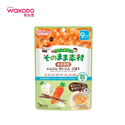 WAKODO 全天然蔬菜婴儿食品