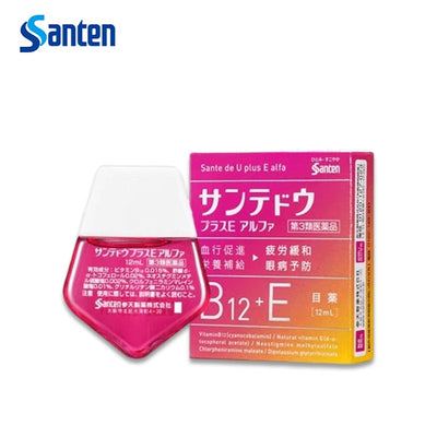 SANTEN Pharmaceutical Sante De U Plus E Alfa Eye Drops 12ml