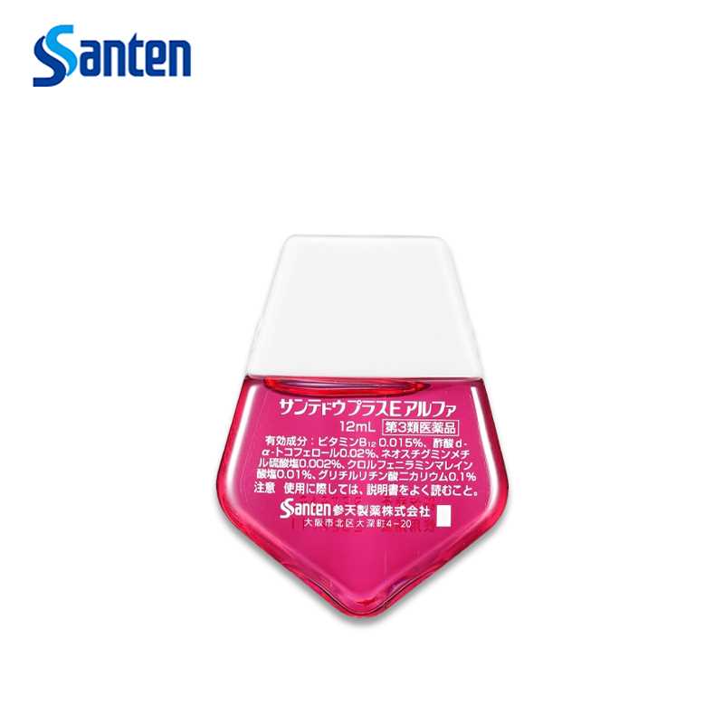 SANTEN Pharmaceutical Sante De U Plus E Alfa Eye Drops 12ml