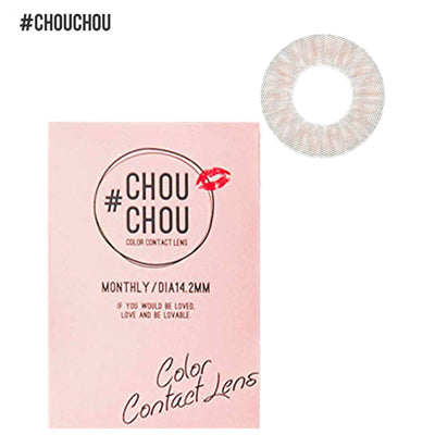 El Dorado #CHOUCHOU Monthly Disposable 14.2 mm Diameter Color Contact Lenses 1 set