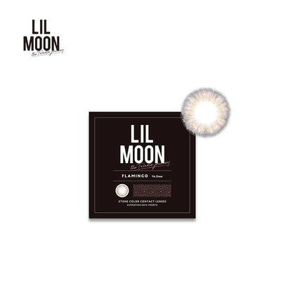 pia LILMOON Monthly Disposable 14.5 mm Diameter Flamingo Color Contact Lenses 1 set