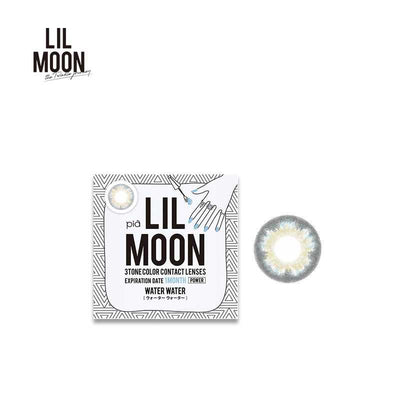 pia LILMOON Monthly Disposable Water Water 14.5 mm Diameter Color Contact Lenses