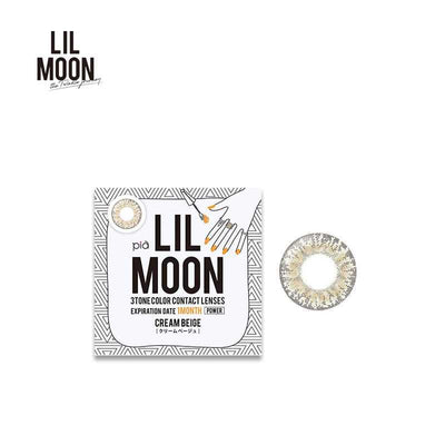 pia LILMOON 1month Cream Beige 14.5mm diameter 1 piece