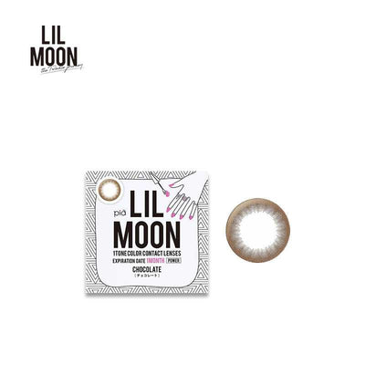 pia LILMOON Monthly Disposable 14.5 mm Diameter Chocolate Color Contact Lenses