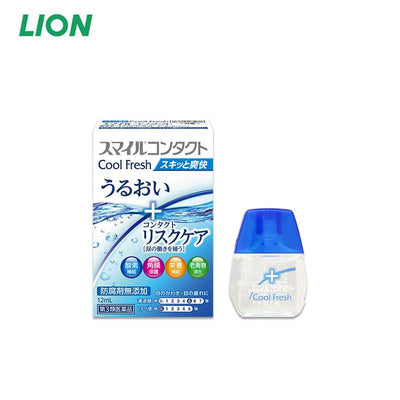 LION Smile Eye Drops for Contact Lens Wearers